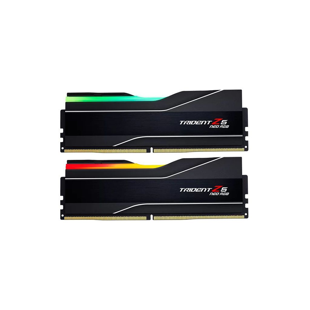 G.SKILL spomin Trident Z5 Neo RGB AMD EXPO DDR5 64GB Kit (2x32GB) 6000MT/s CL32 1.40V