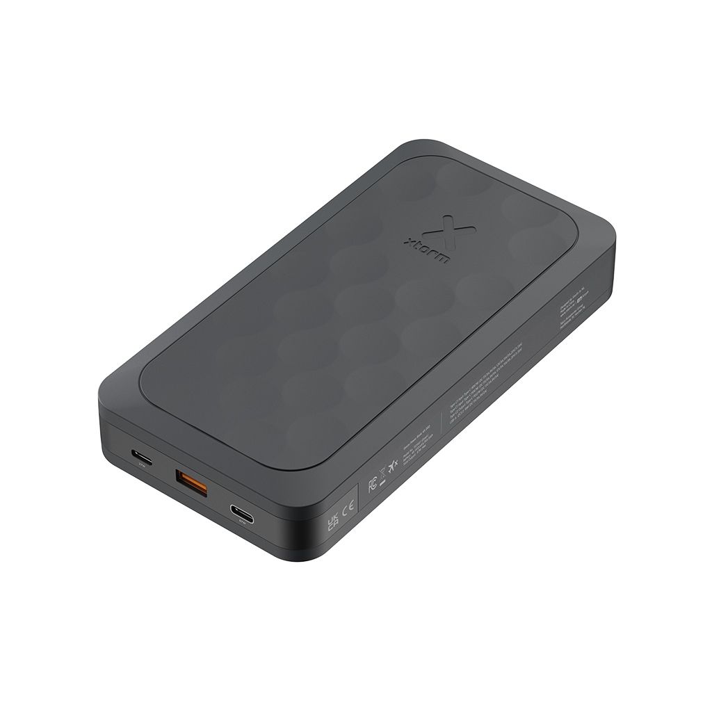 XTORM Polnilna baterija Fuel 67W, 45.000 mAh, 2x USB-C PD 67W, USB-A QC 3.0, črna