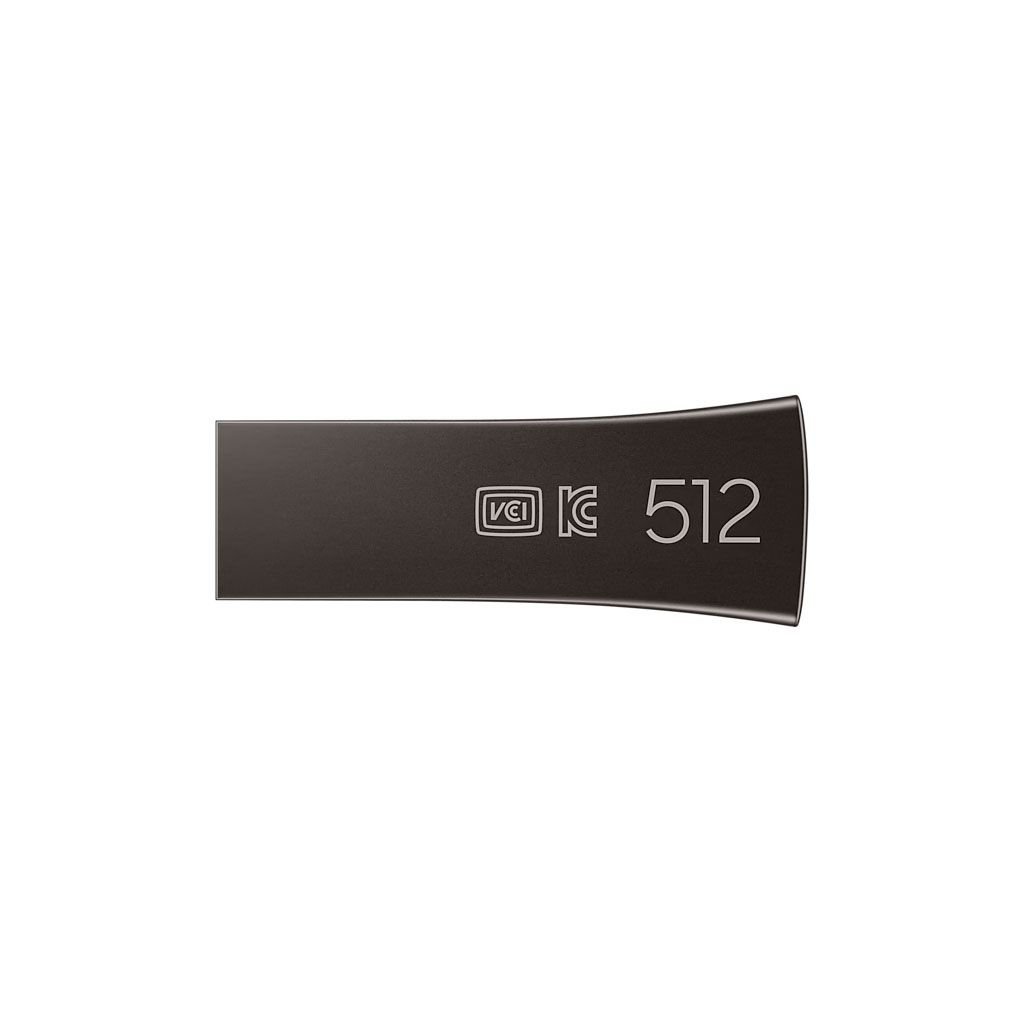 SAMSUNG USB ključek BAR Plus, 512GB, USB 3.2 400 MB/s, siv