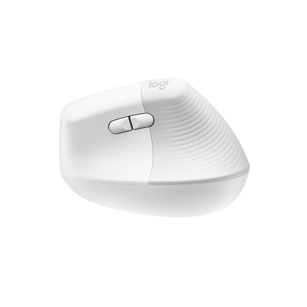 LOGITECH miška Lift for Mac Vertical Ergonomic, bela