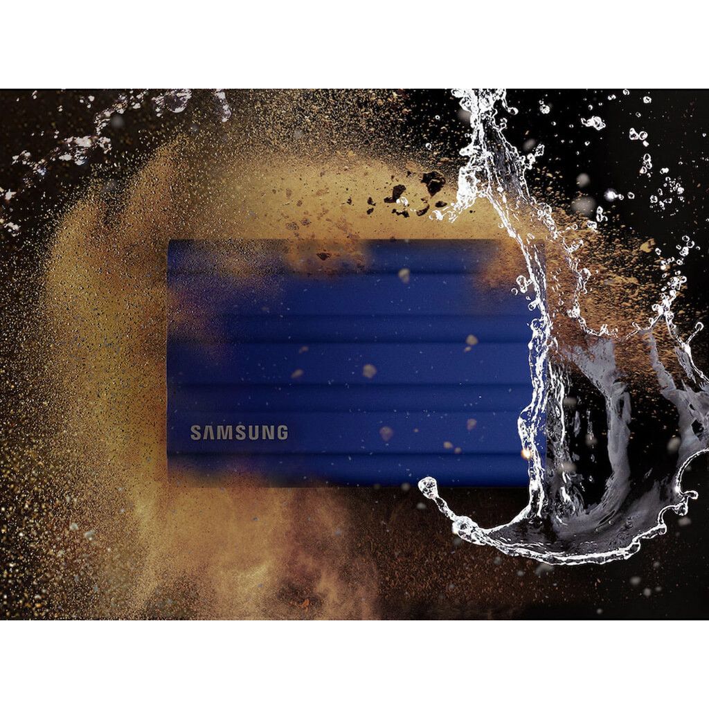 SAMSUNG zunanji SSD disk T7 Shield MU-PE2T0S - črn