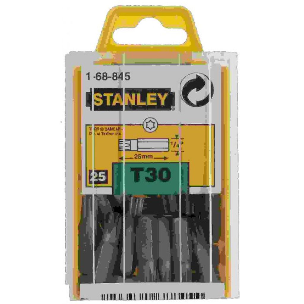 STANLEY vijačni nastavek T30 25mm /25kos 1-68-845