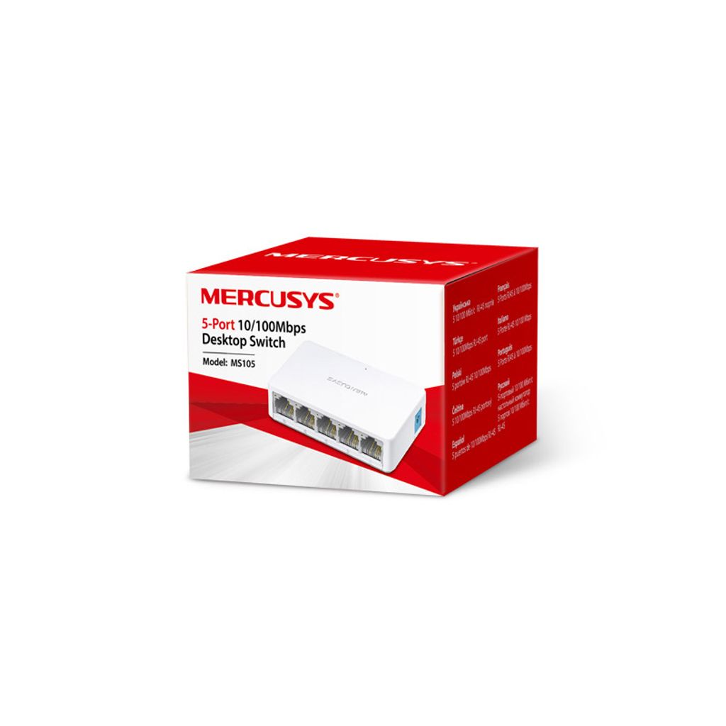 MERCUSYS mrežno stikalo-switch 10/100Mbps 5-port (MS105) 