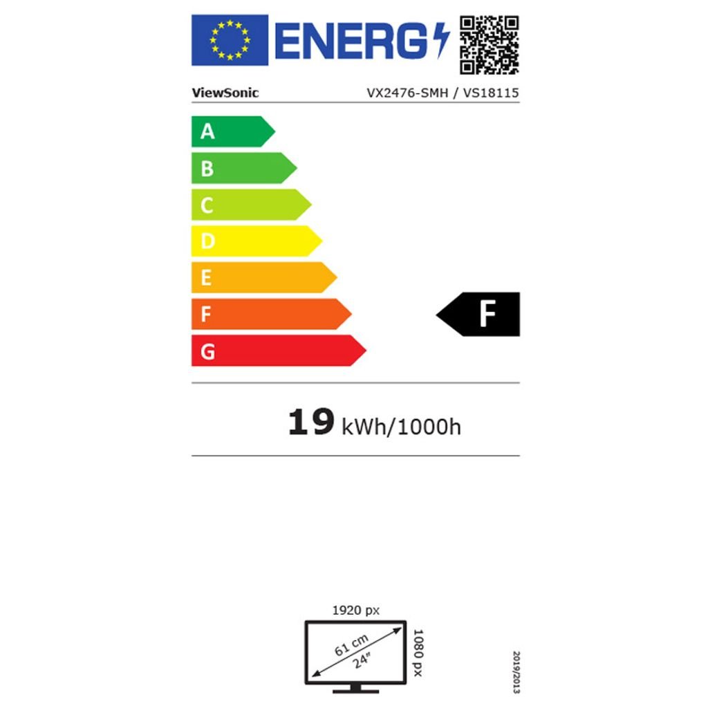 VIEWSONIC monitor z zvočniki VX2476-SMH