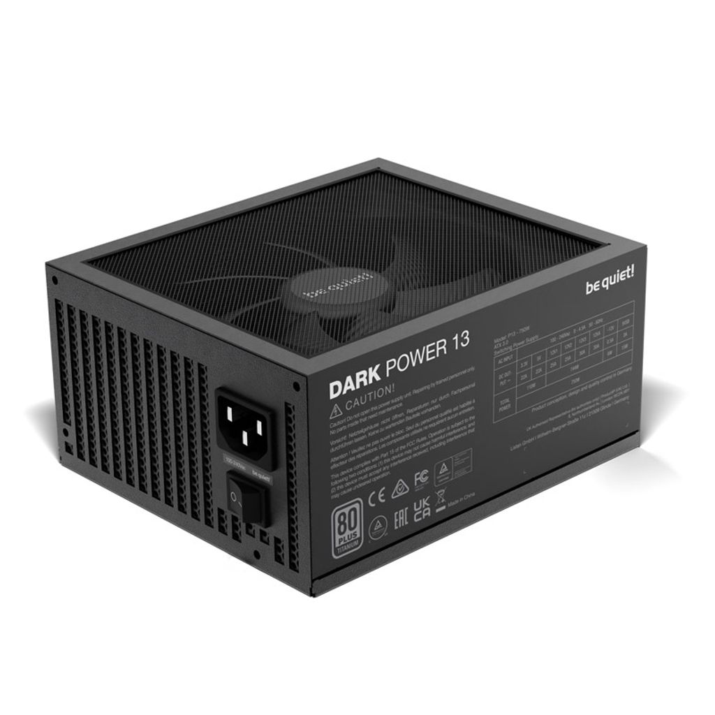 BE QUIET! modularni napajlnik DARK POWER 13 750W (BN333) 80Plus Titanium