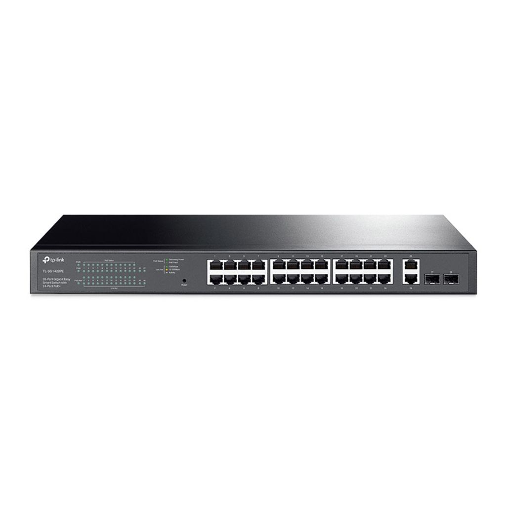 TP-LINK TL-SG1428PE 28-Port Gigabit Easy Smart 24-Port PoE/PoE+ mrežno stikalo-switch