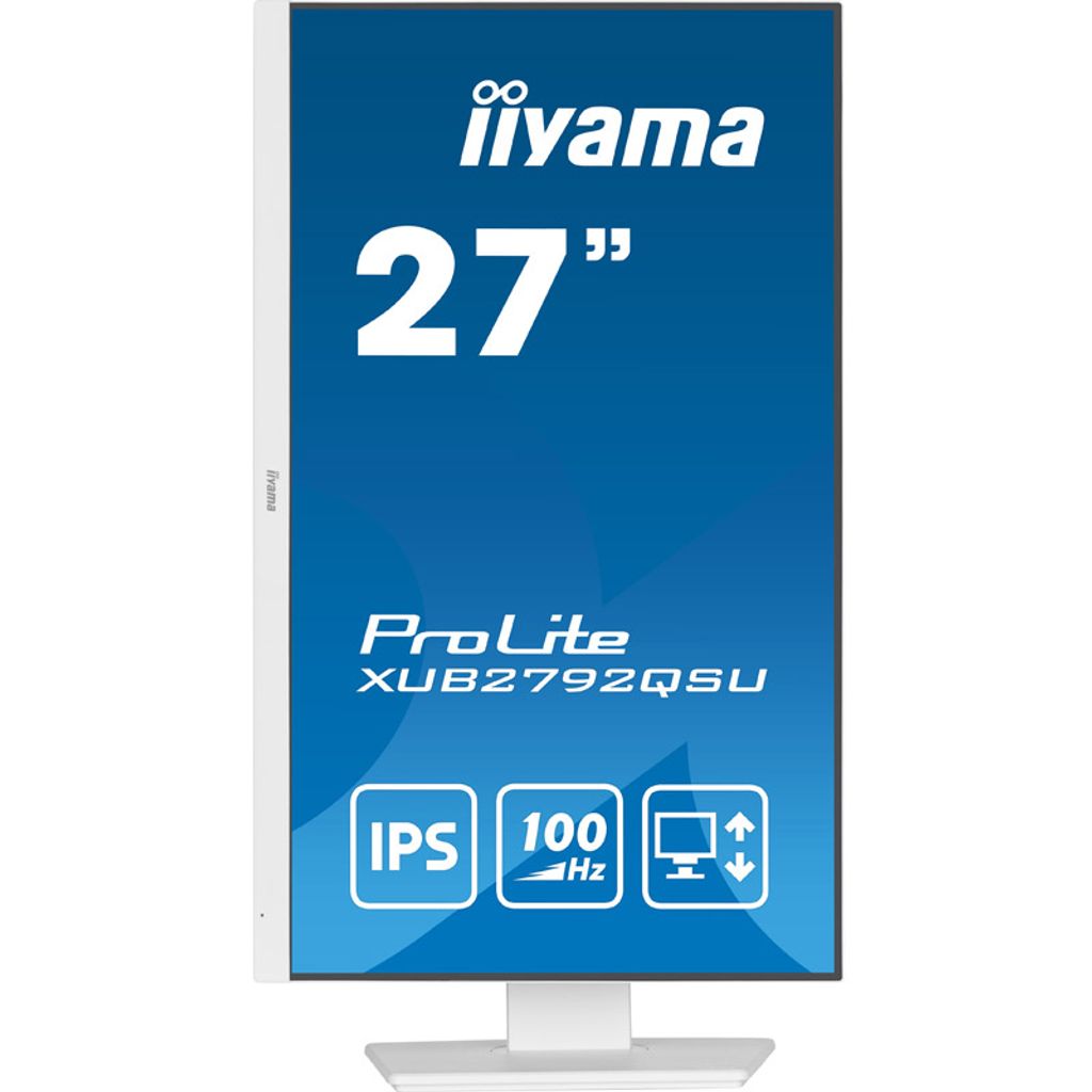 IIYAMA ProLite XUB2792QSU-W6 68,5cm (27") 100Hz 2K IPS LED LCD HDMI/DP zvočniki monitor