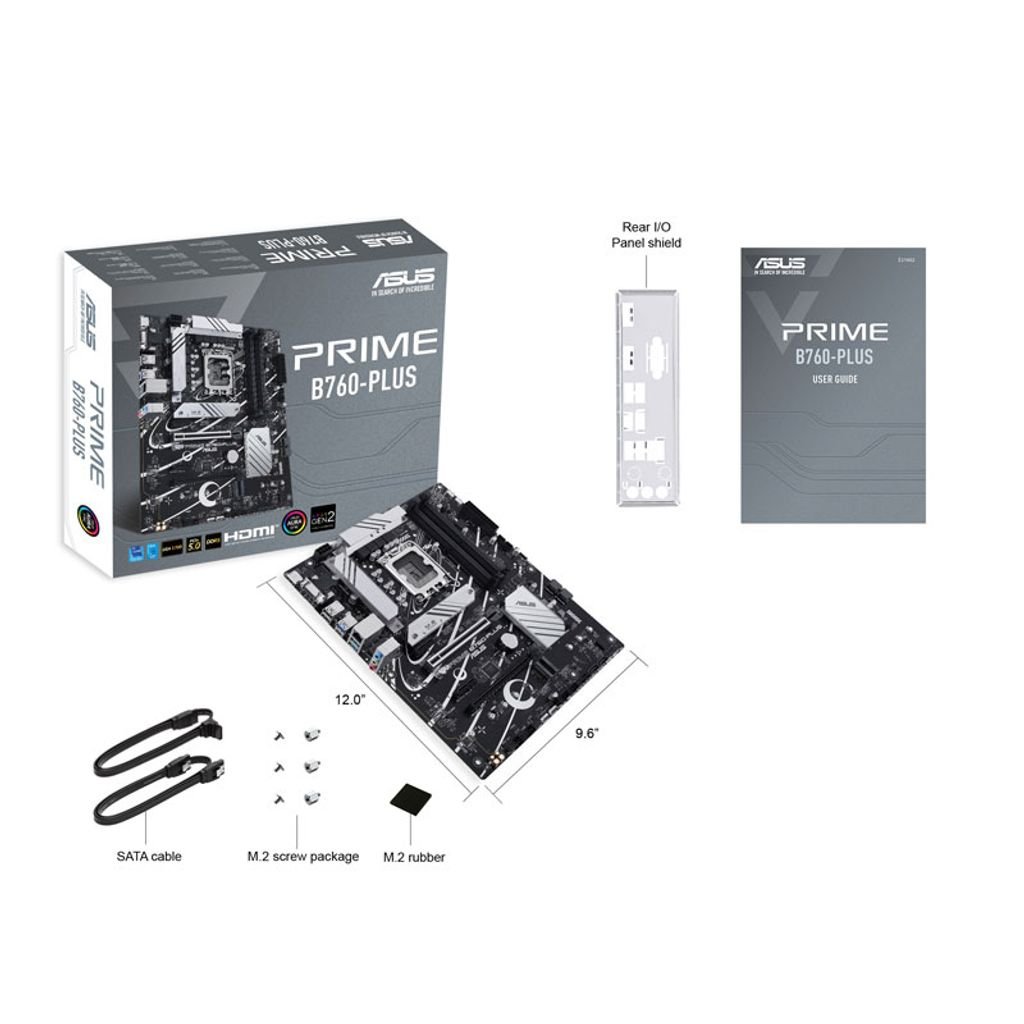 ASUS Prime B760-Plus LGA1700 DDR5 ATX osnovna plošča