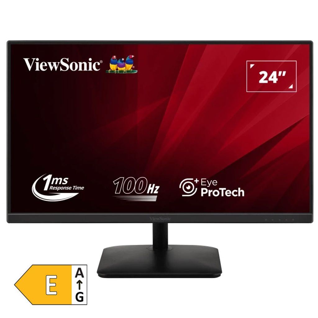 VIEWSONIC monitor z zvočniki VA2408-MHDBH 60,96 cm (24") FHD IPS 100Hz