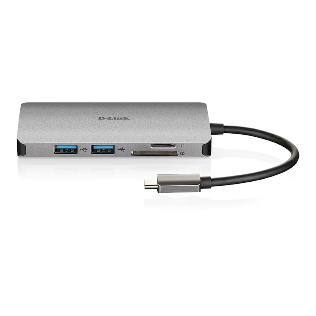 D-LINK USB-C  8 v 1  HUB HDMI-LAN, USB