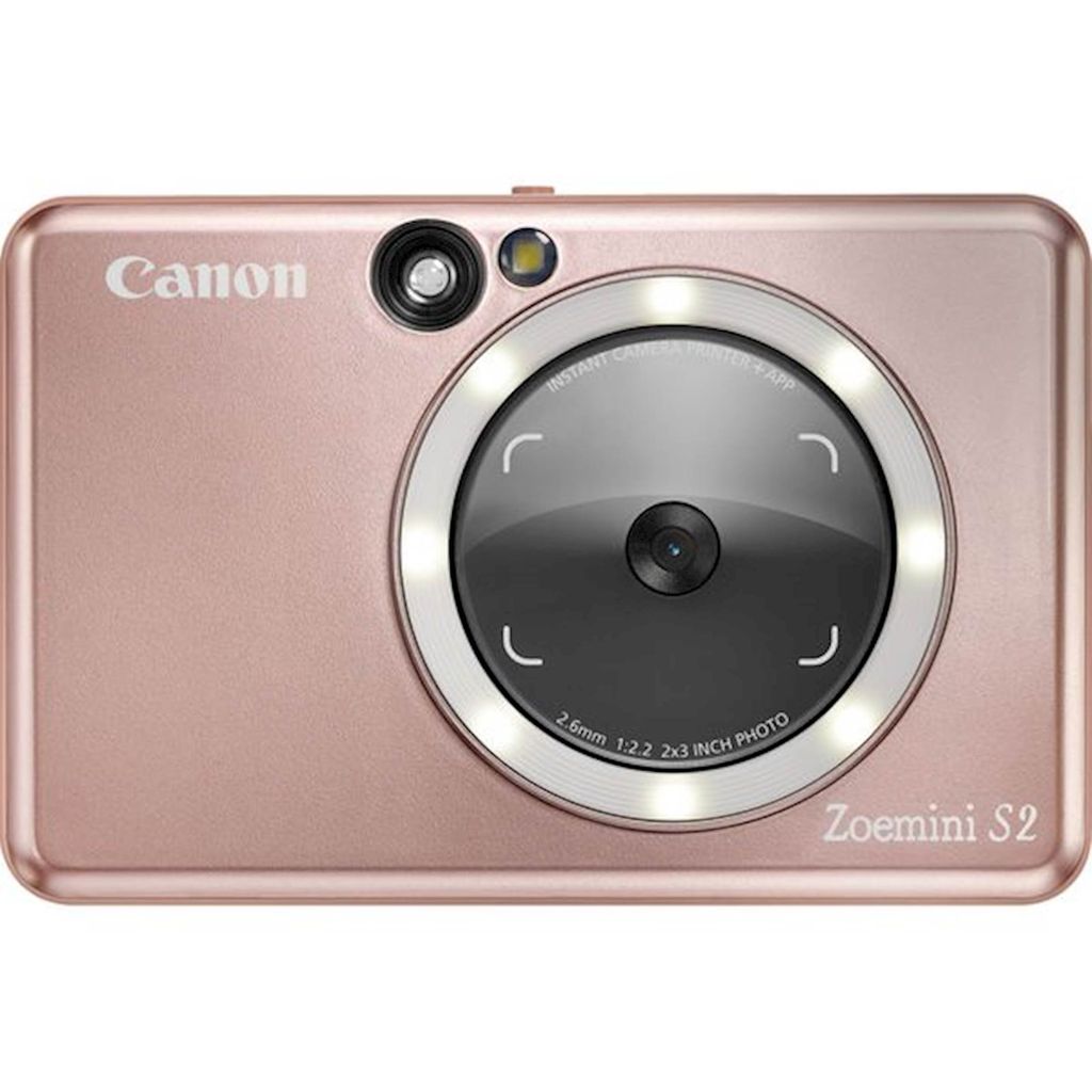 CANON Fotoaparat z vgrajenim tiskalnikom ZOEMINI S2 roza