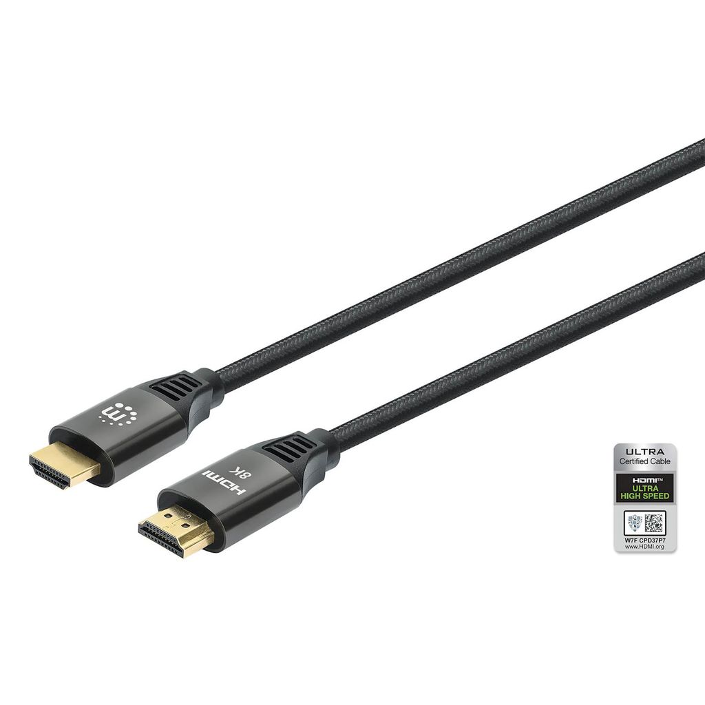 MANHATTAN HDMI kabel z Ethernetom 3 m črn