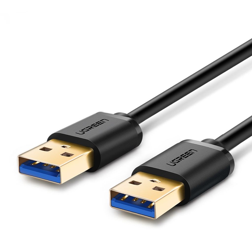 UGREEN podaljšek USB 3.0 (M na M) črn 0.5 m