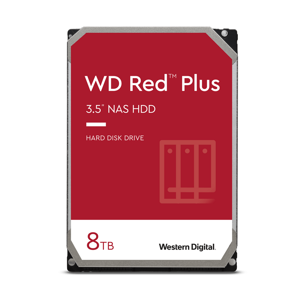 WD trdi disk 8TB SATA3, 6Gb/s, 5400obr, 256MB RED PLUS