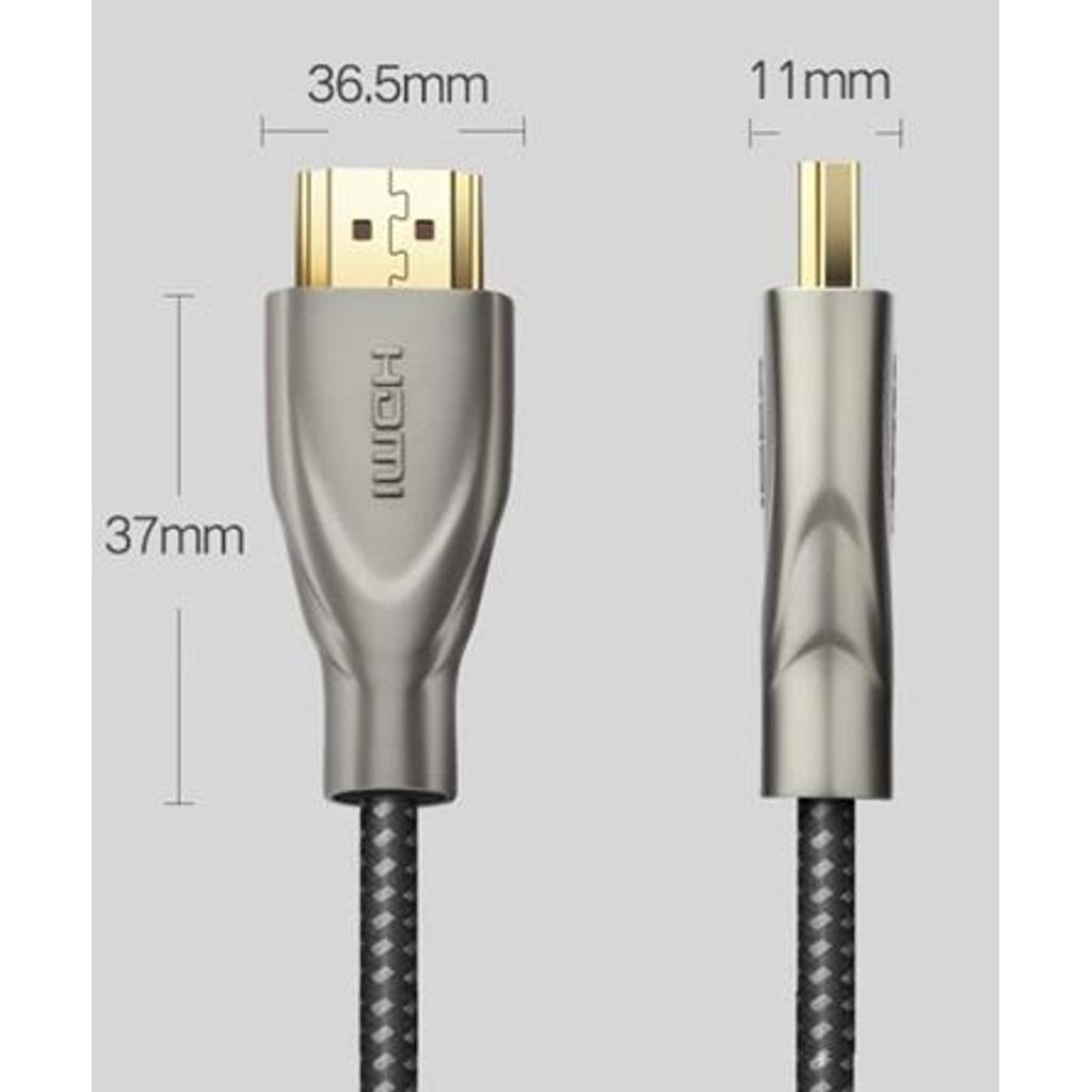 UGREEN kabel HDMI 2.0 karbonski - 3m