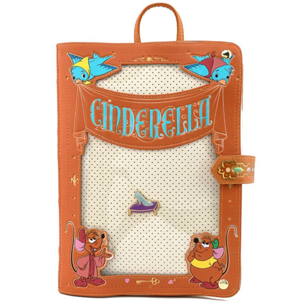 LOUNGEFLY mini nahrbtnik DISNEY CINDERELLA BOOK 