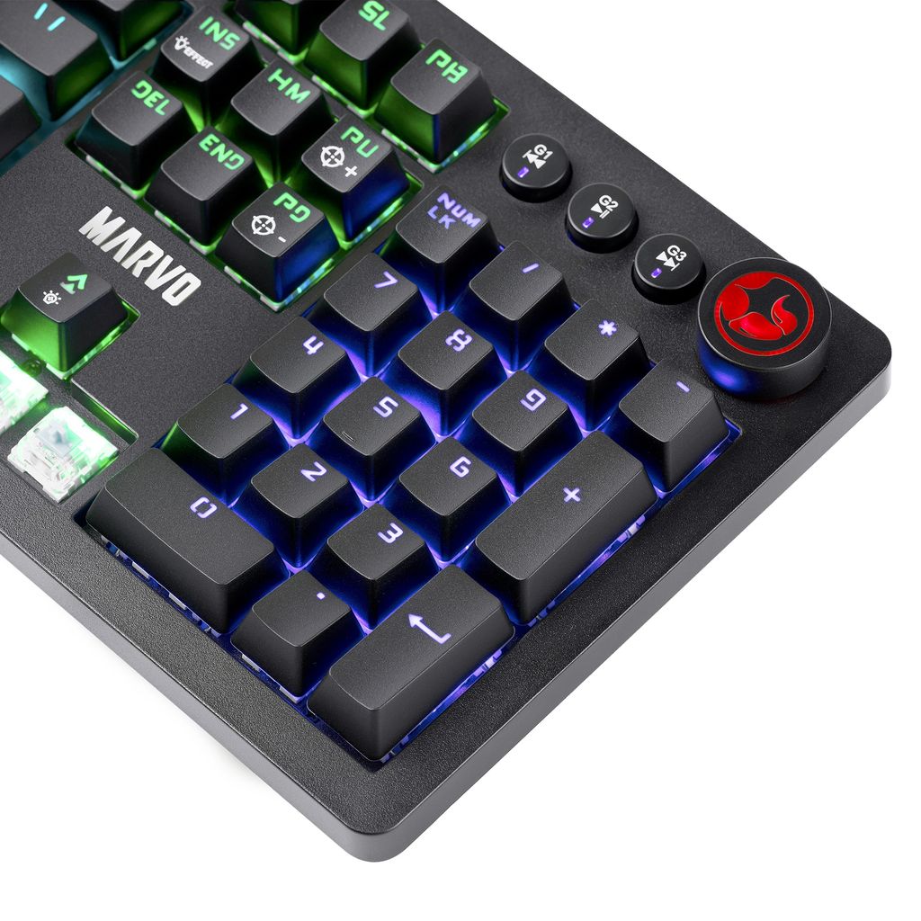 MARVO mehanska tipkovnica KG917 RGB 