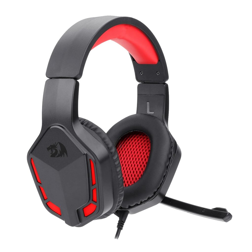 REDRAGON HEADSET - THEMIS H220, RED LED BACKLIGHT