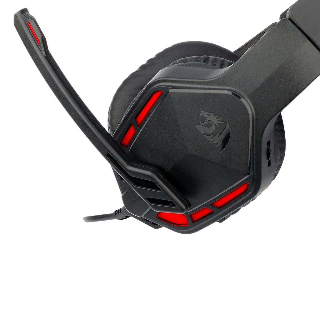 REDRAGON HEADSET - THEMIS H220, RED LED BACKLIGHT