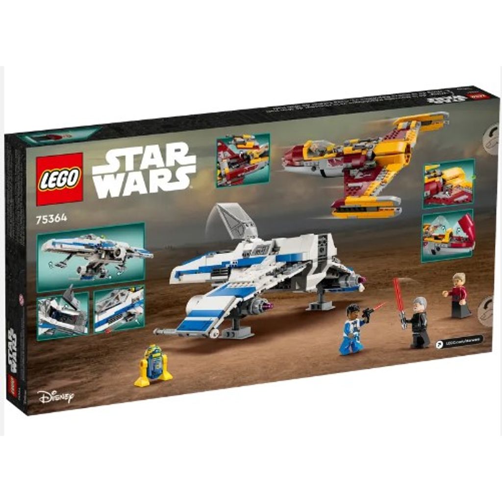 LEGO STAR WARS™ Novorepubliški E-Wing™ proti Shin Hatijinemu Starfighterju™ 75364 