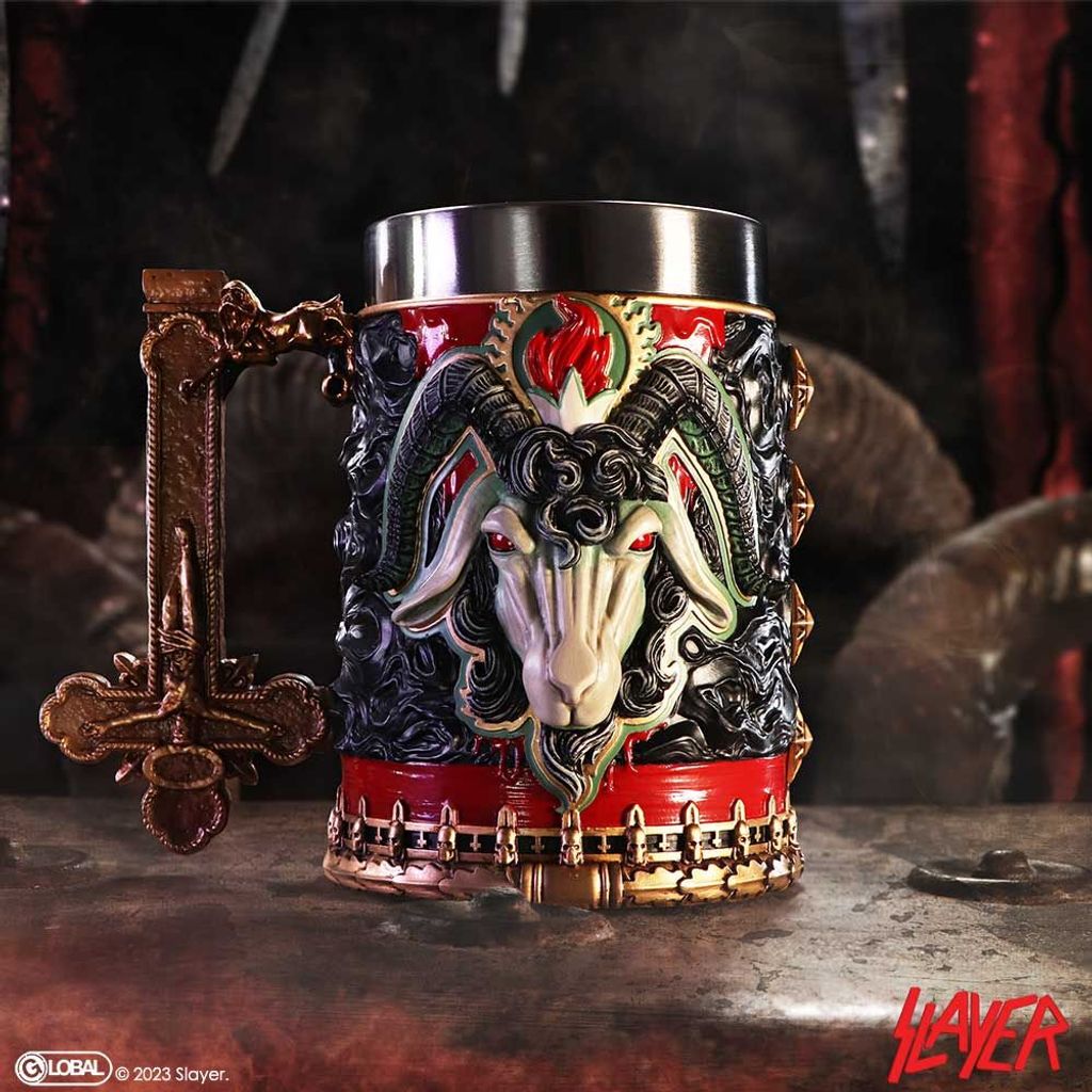 NEMESIS vrč NOW SLAYER REIGN IN BLOOD TANKARD 15.3CM 