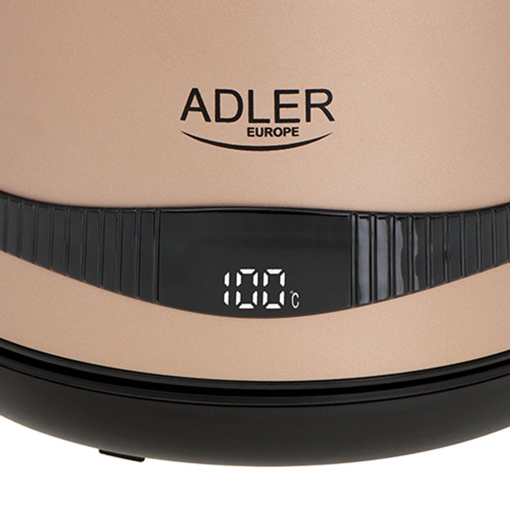 ADLER grelnik vode z LCD zaslonom 1,7L