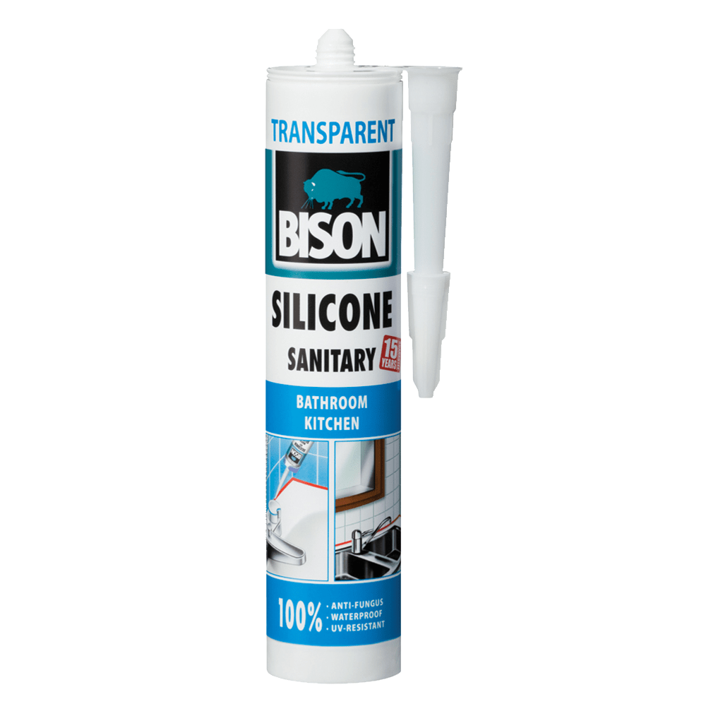 BISON SILIKON SANITARY BREZBARVNI 280ml kartuša