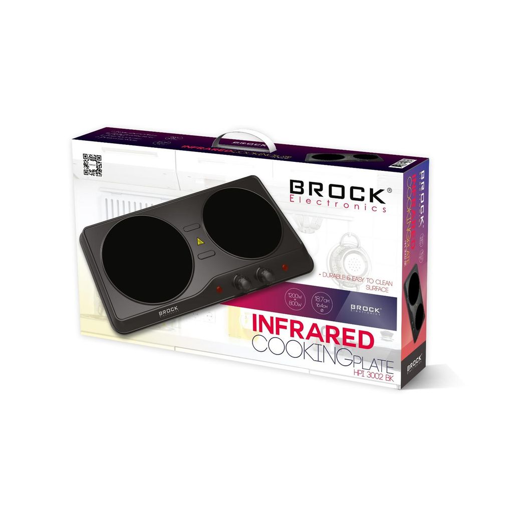 BROCK infrardeča kuhalna plošča - HPI 3002 BK