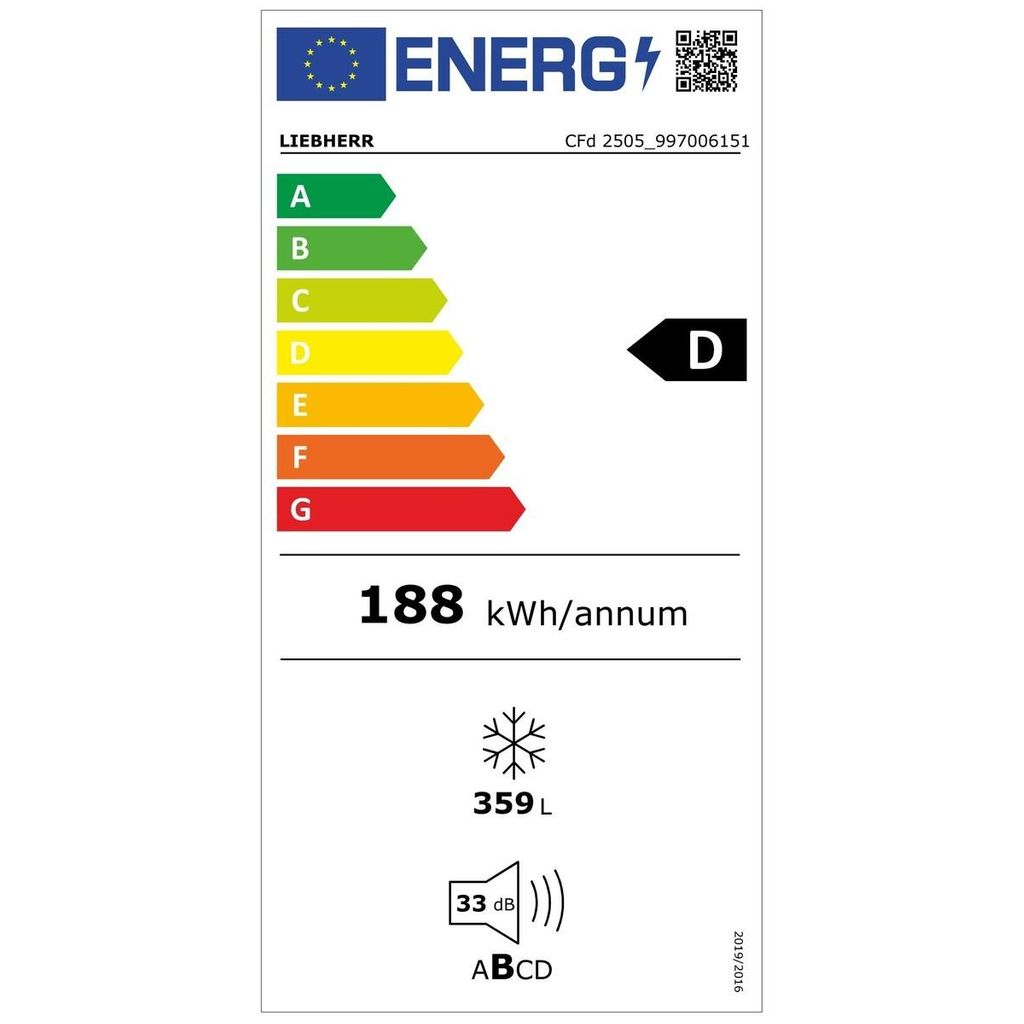 LIEBHERR CFd 2505 Plus Zamrzovalna skrinja