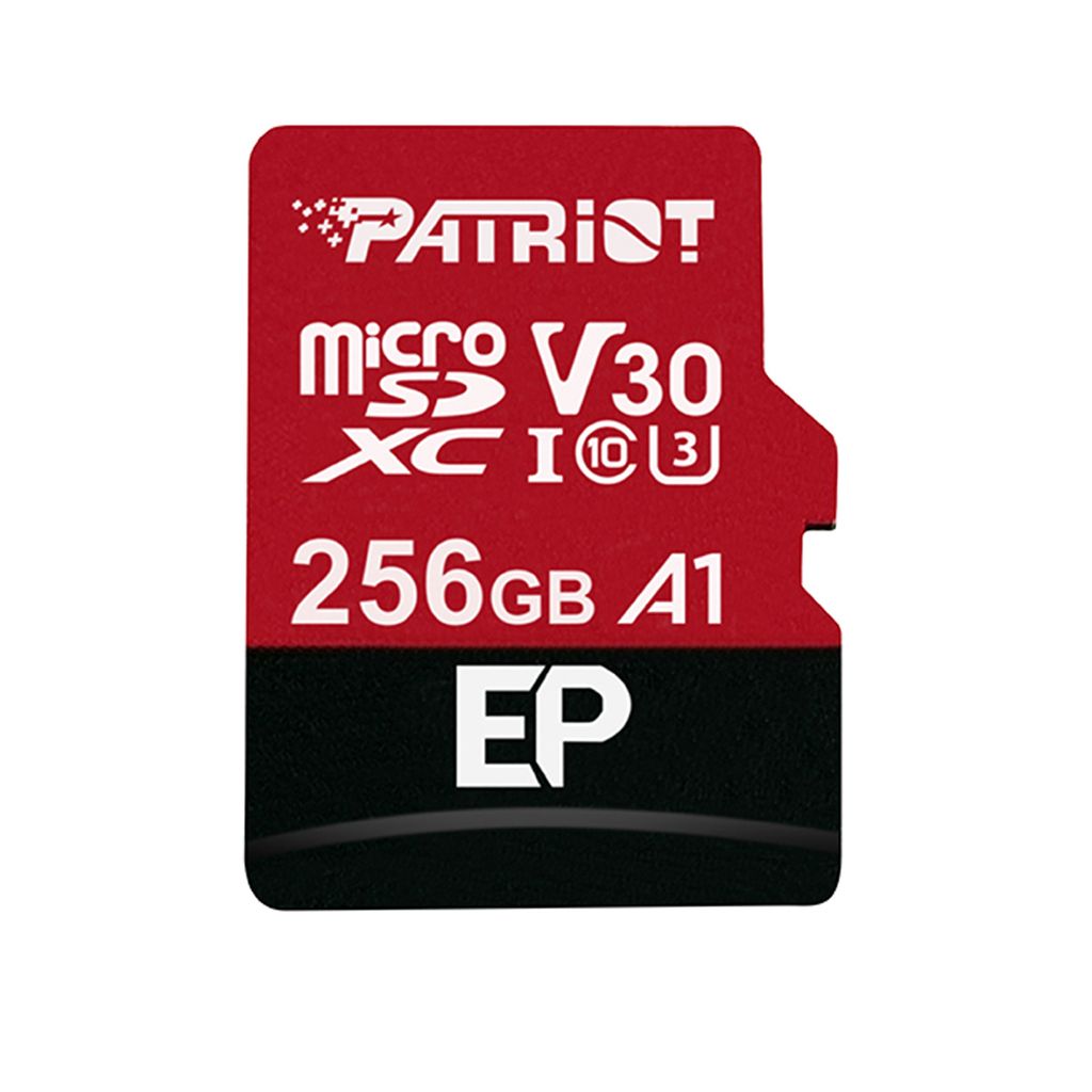 PATRIOT 256GB EP SDXC A1 / V30 microSD spominska kartica, 100MBs