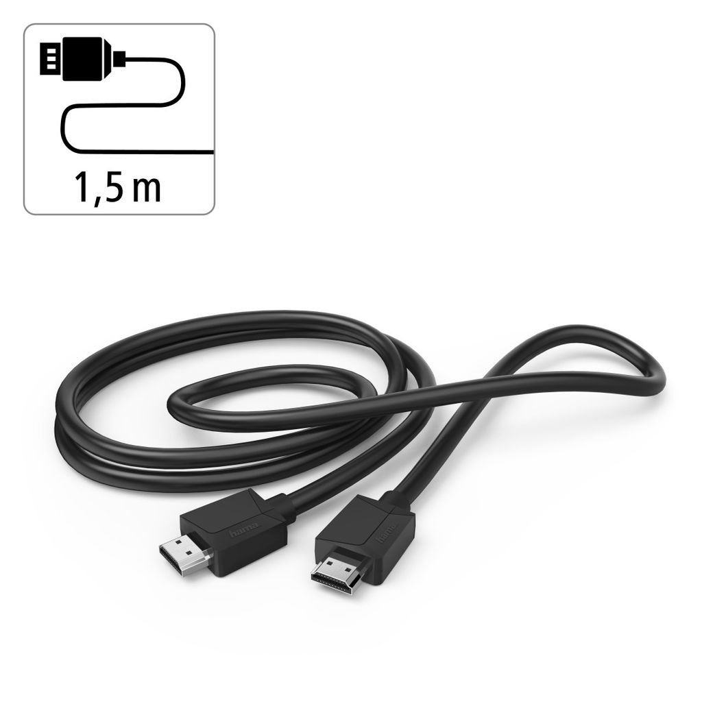 HAMA kabel HDMI™, 4K, Ethernet, 1,5 m