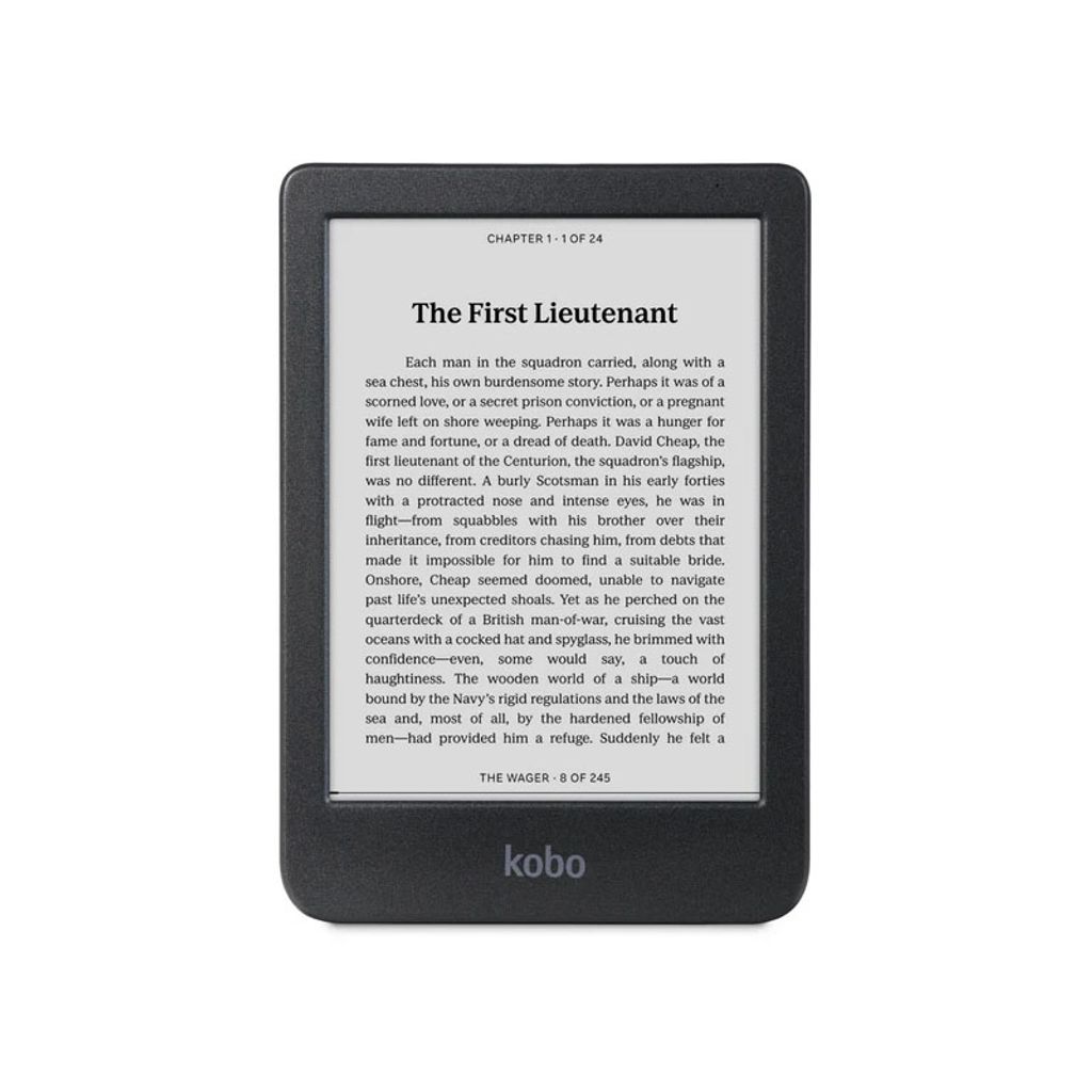 KOBO E-bralnik Clara BW, 6'' Touch, 16GB, WiFi, črn