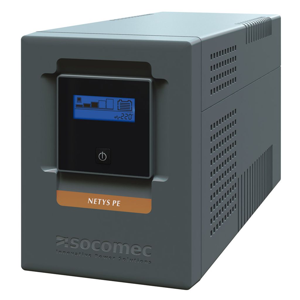 SOCOMEC UPS NeTYS PE 1500VA, 900W, Line-interactive, USB, LCD