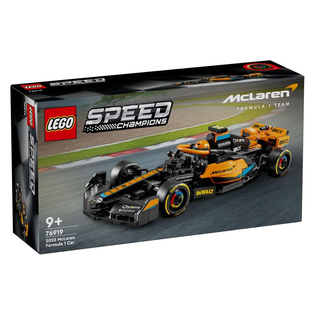 LEGO SPEED CHAMPIONS Dirkalni avtomobil 2023 McLaren Formula 1 76919 