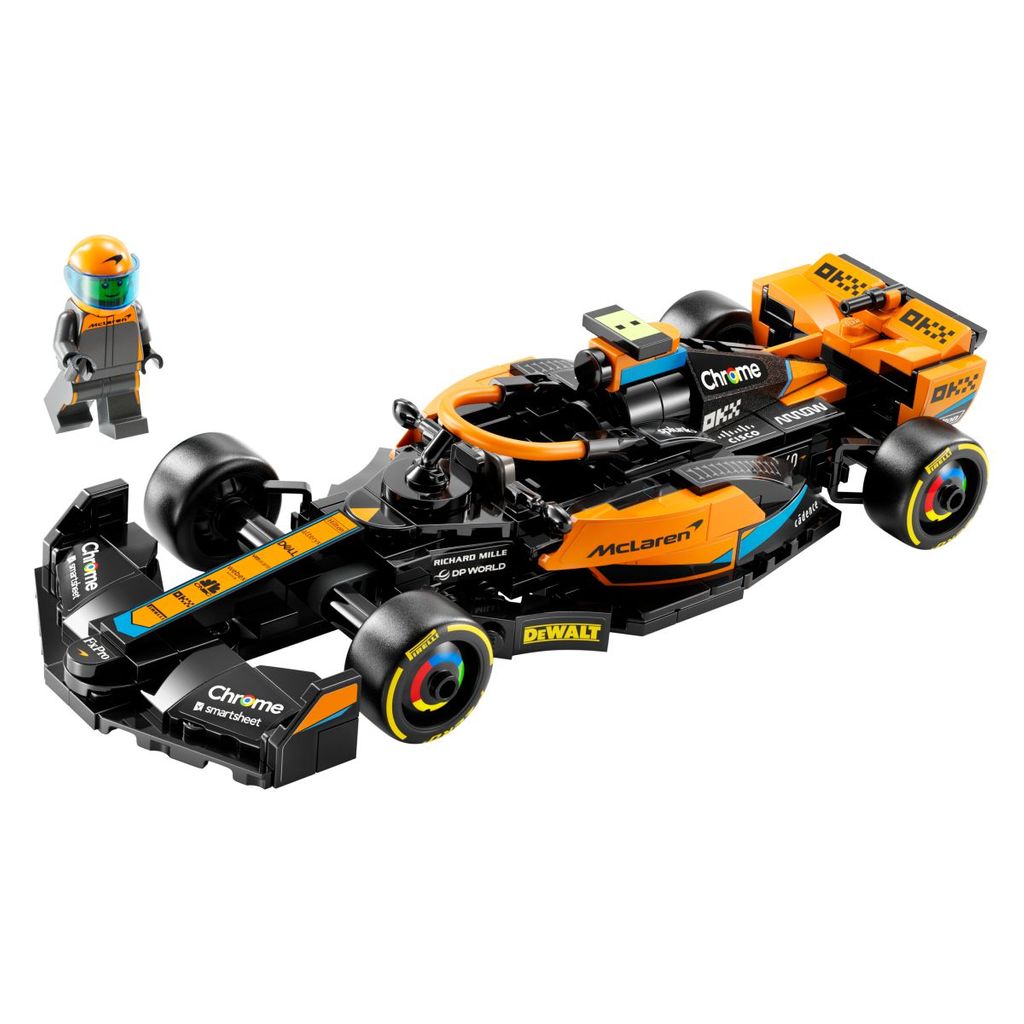 LEGO SPEED CHAMPIONS Dirkalni avtomobil 2023 McLaren Formula 1 76919 