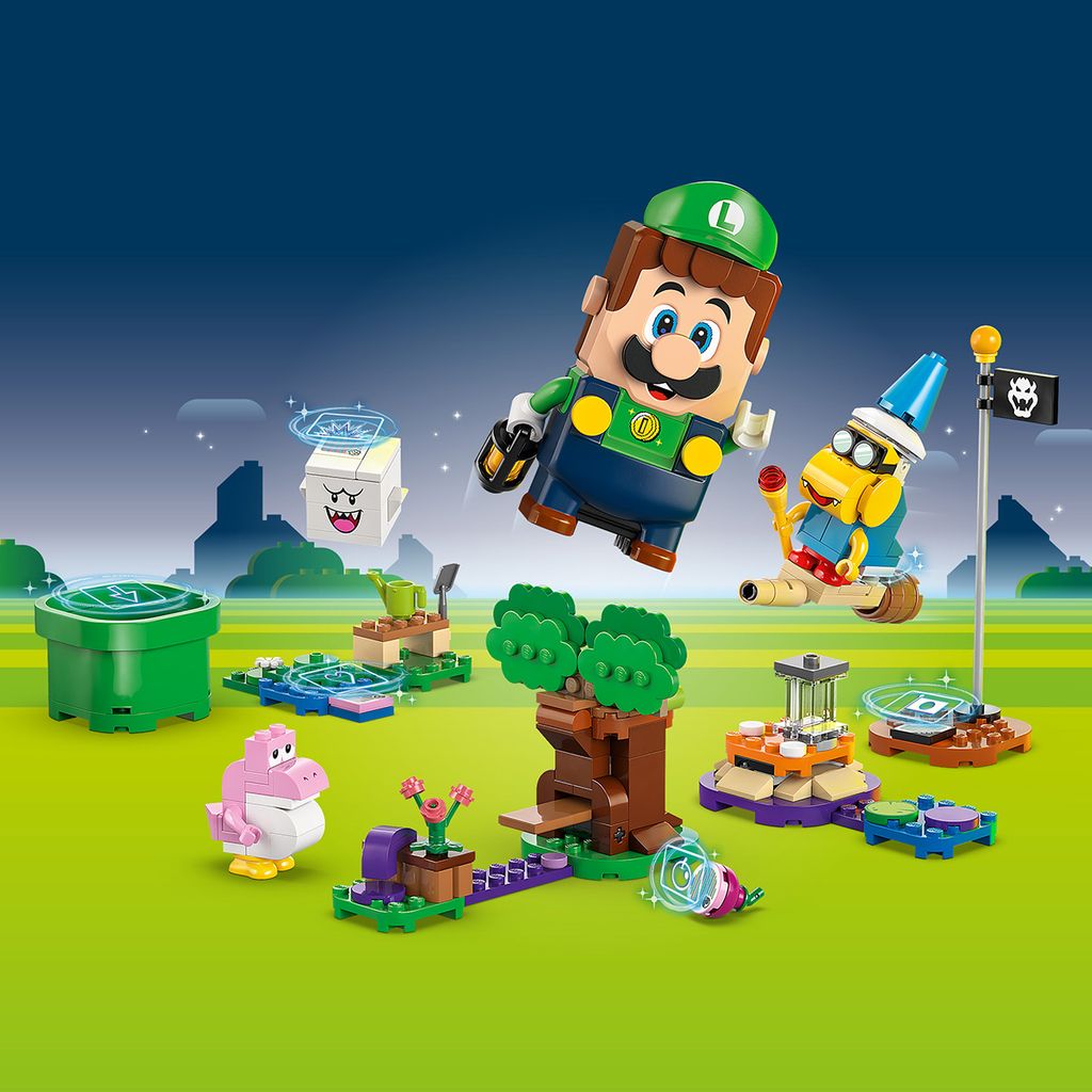 LEGO SUPER MARIO Pustolovščine z interaktivno figuro LEGO® Luigi™ (71440)