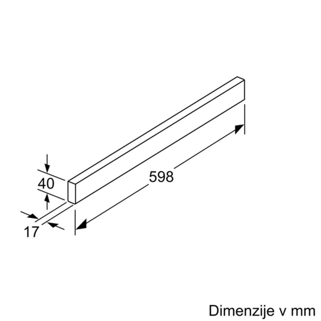 BOSCH  Dodatni pribor za nape DSZ4685