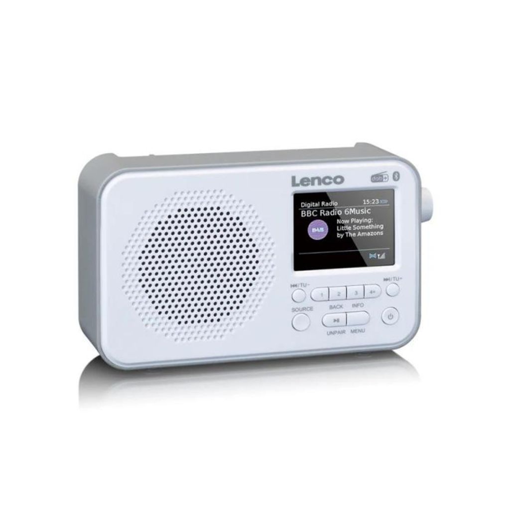 Prenosni radio Lenco PDR-036WH