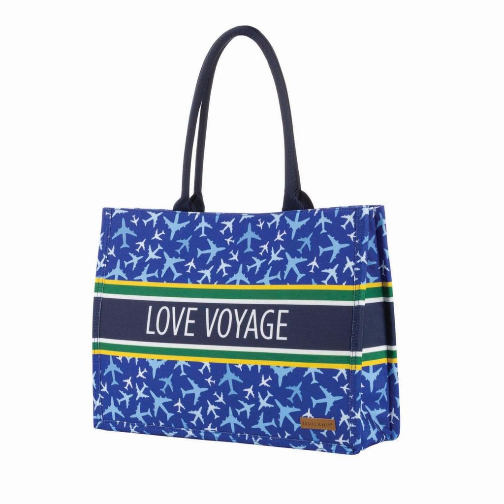 SVILANIT Torba Svilanit Love Voyage, modra