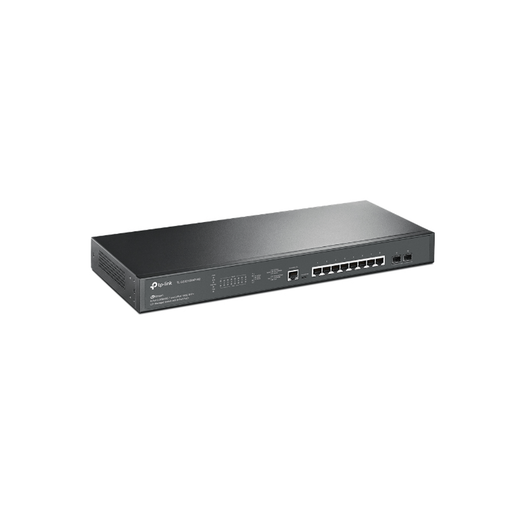 TP-LINK JetStream 8-Port 2.5GBASE-T in 2-Port 10GE SFP+ L2+ Managed switch / stikalo z 8-Port PoE+