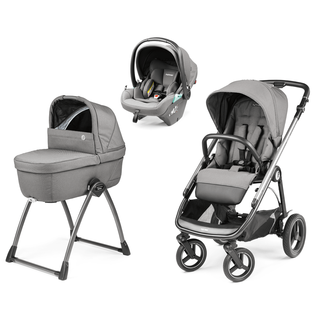 PEG PEREGO Veloce TC voziček 3v1 Belvedere Lounge Astral