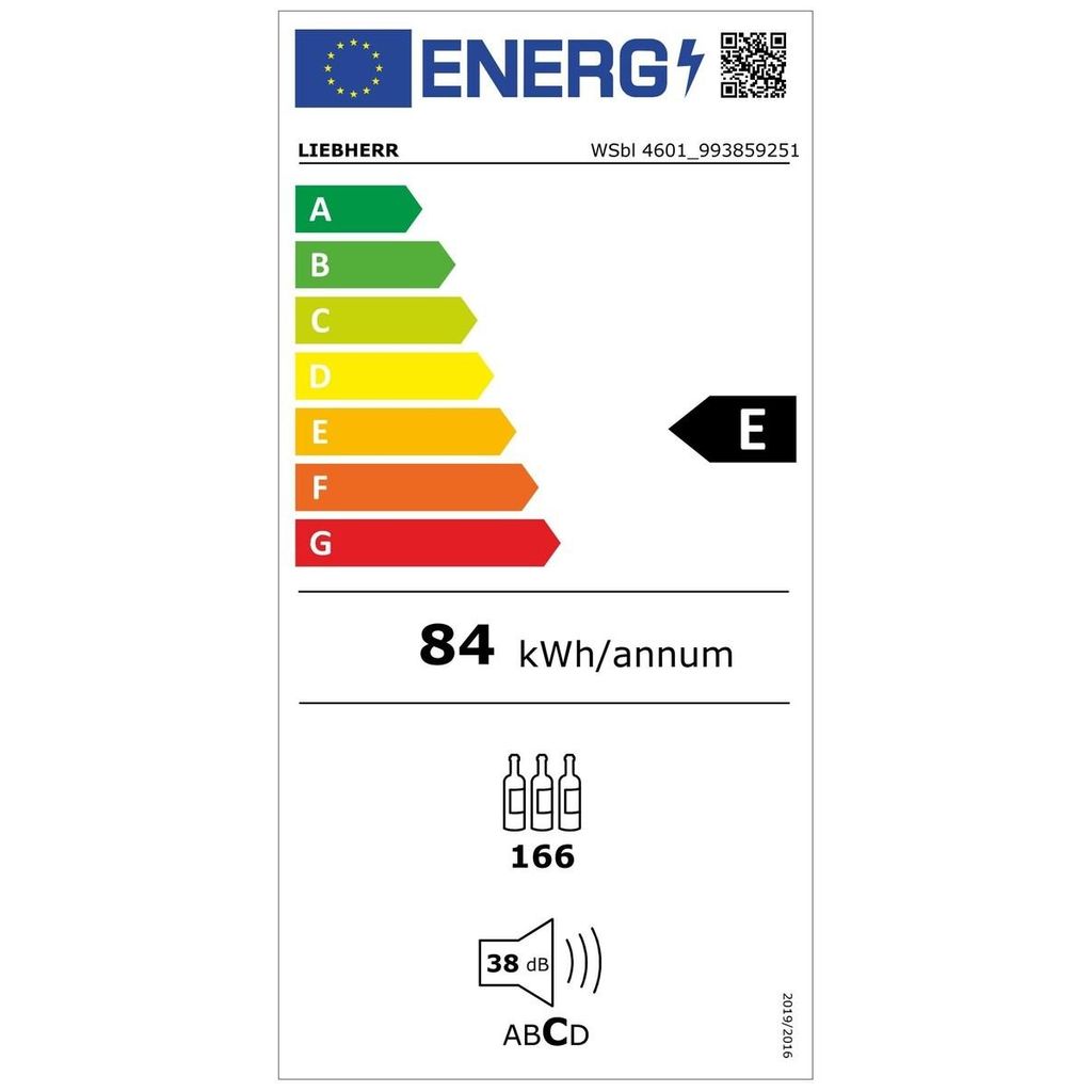 LIEBHERR WSbl 4601 GrandCru Vitrina za shranjevanje vina