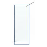 SANOTECHNIK stena za tuš kabino - transparentno steklo WALK IN 120x200 (N120)
